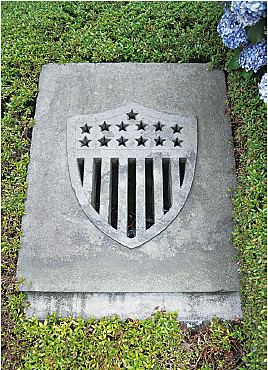 アメリカ公使館跡の記念碑の画像