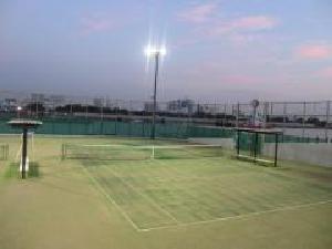 豊海テニス場（夜間）の写真