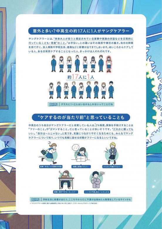 ヤングケアラーリーフレット2