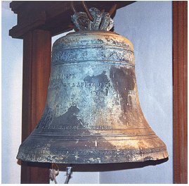 銅製洋鐘の写真
