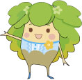 中央区の森のイメージキャラクターの画像