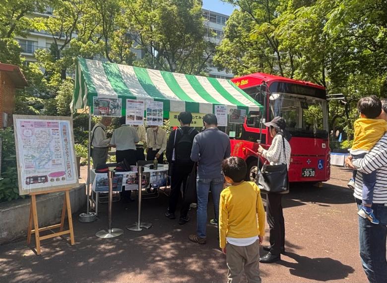 江戸バスブースの様子