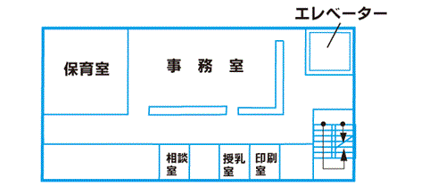 2階のフロア図