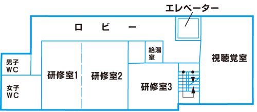 3階のフロア図