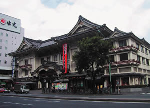 現在の歌舞伎座　画像