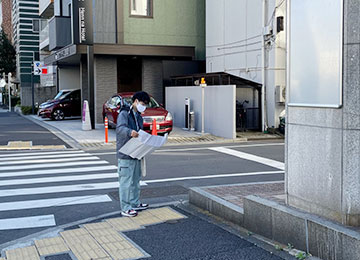 写真：現地調査