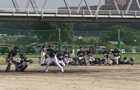 試合風景