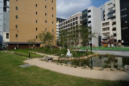 坂本町公園（七草と池）の写真
